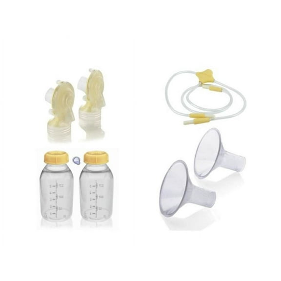 Medela Freestyle Breast Pump Replacement Parts Kit with Medium 24 mm Breast S...