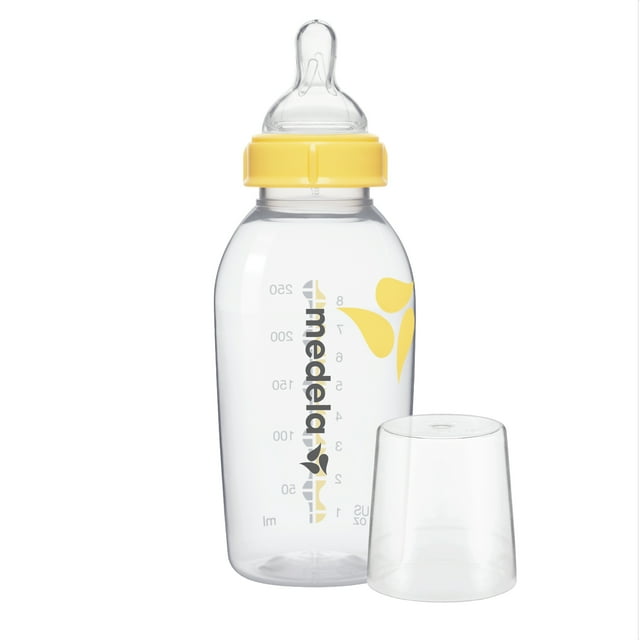 Medela Medium Flow Feeding & Storage Bottle Set 8oz, 3 Pack