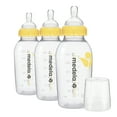 thumbnail image 1 of Medela 8 Ounce Breastmilk Bottle Set, Clear with Volume Markings, 3 Pack, 1 of 8