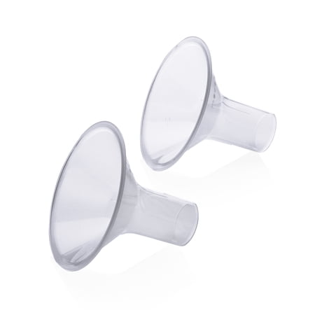 Medela PersonalFit Breast Shields, 24mm, Clear, 87073, Set of 2