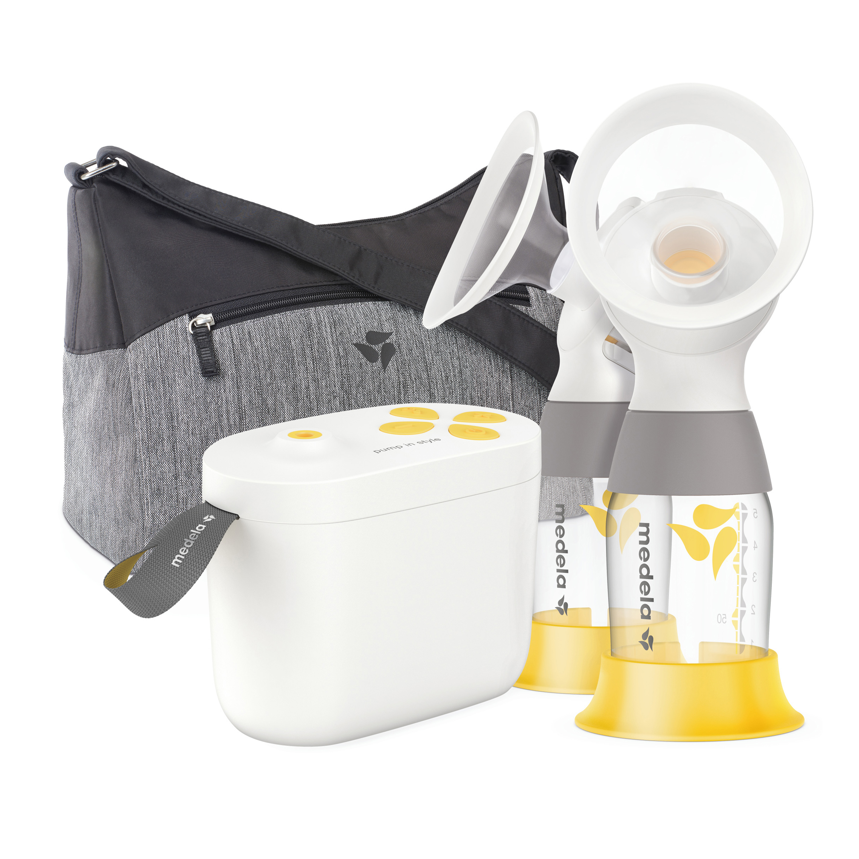 Medela Pump in Style with MaxFlow Double Electric Breast Pump Set, 22 Piece Kit - image 1 of 11