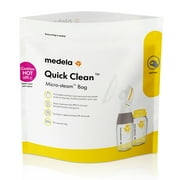 Medela Quick Clean Micro-Steam Bags, 5-Pack