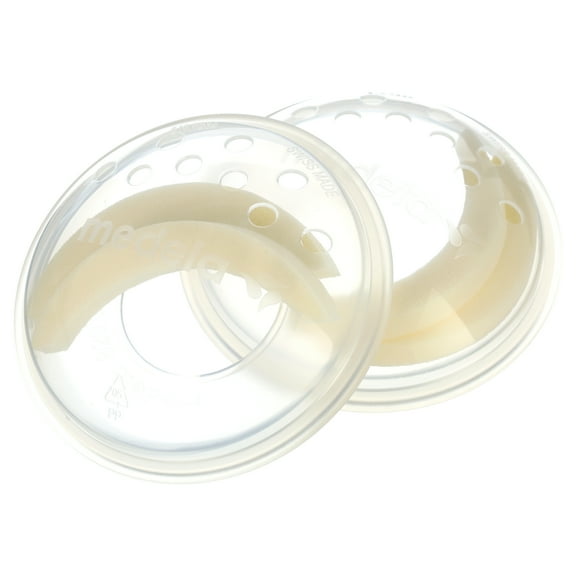 Medela SoftShells Sore Nipple Kit, Silicone, Clear, 80210, 8 Piece Set