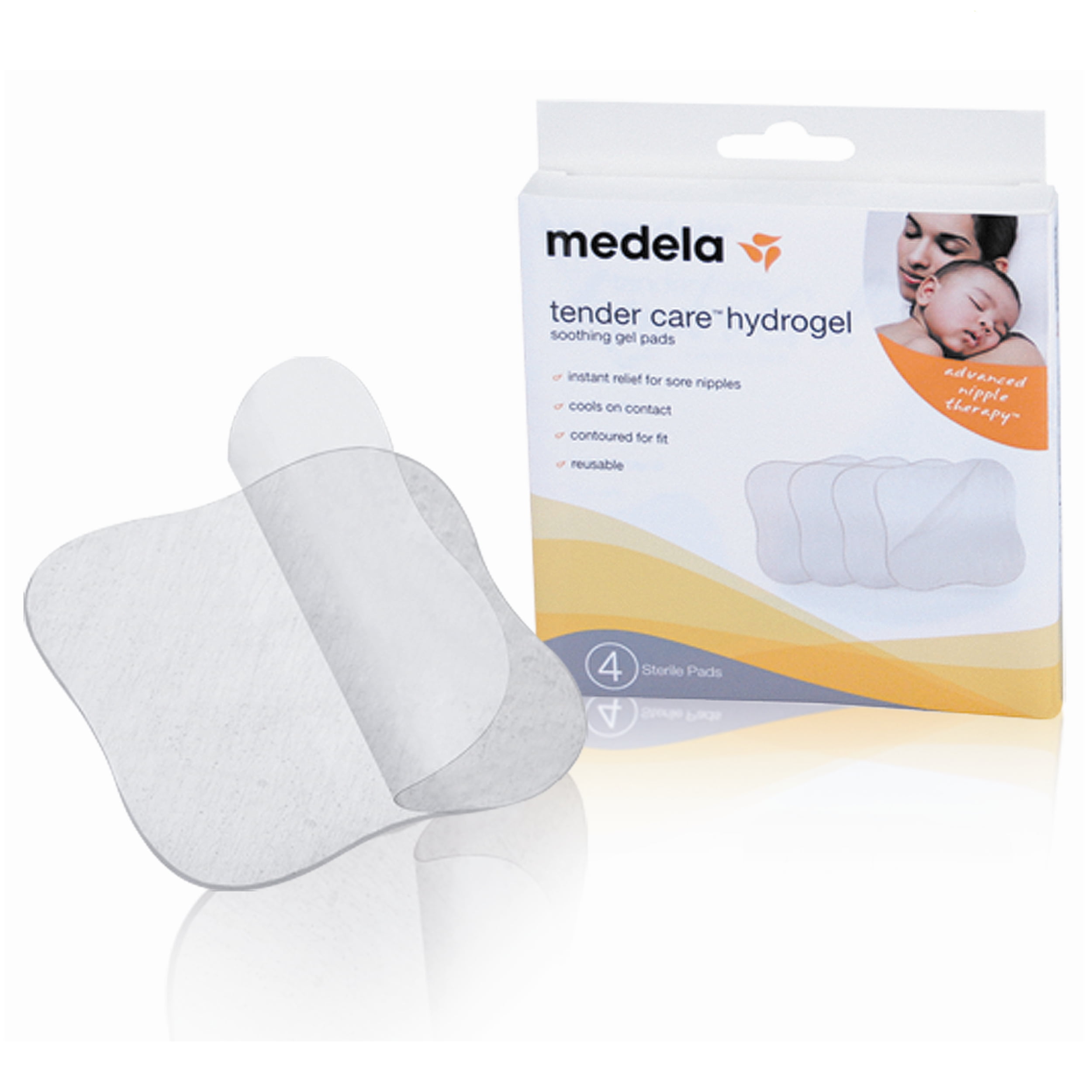 Tender Care Hydrogel Pads – Advanced Therapy for sore nipples - Medela
