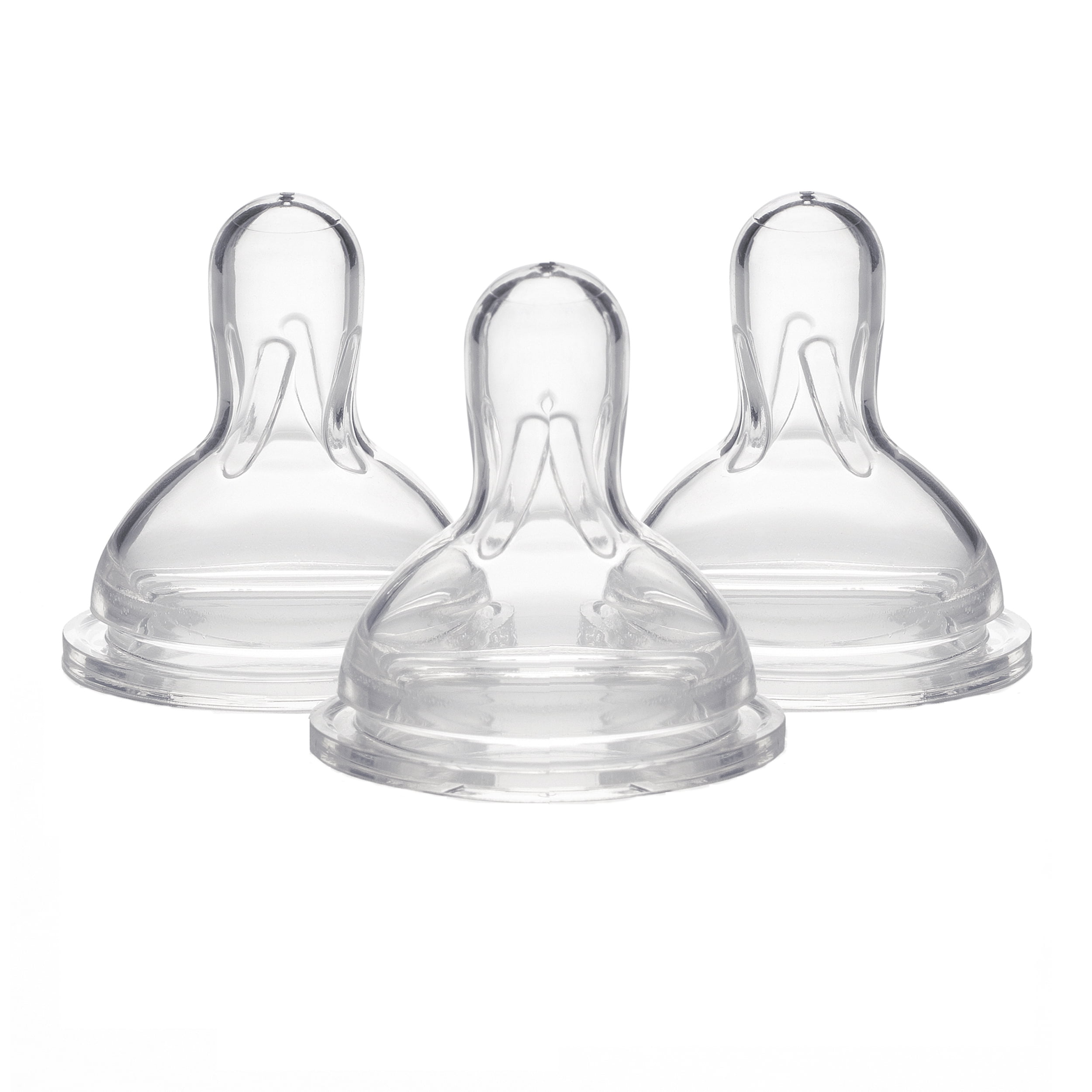 Medela Wide Base Slow Flow Spare Nipples 3 Pack