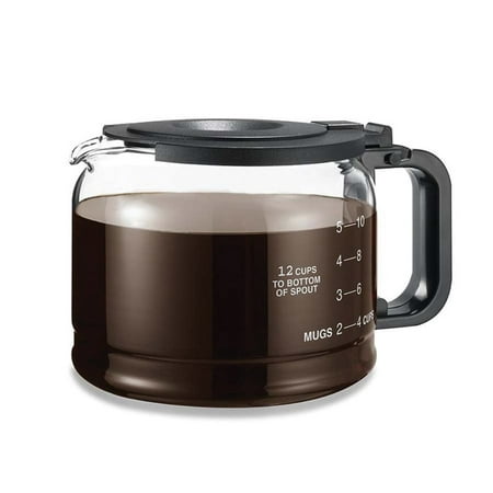Medelco Glass 12 Cup Traditional Style Replacement Coffee Carafe