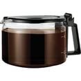 thumbnail image 1 of Medelco Replacement Carafe Universal Black Handle & Lid, Euro Style Glass, 1 of 1