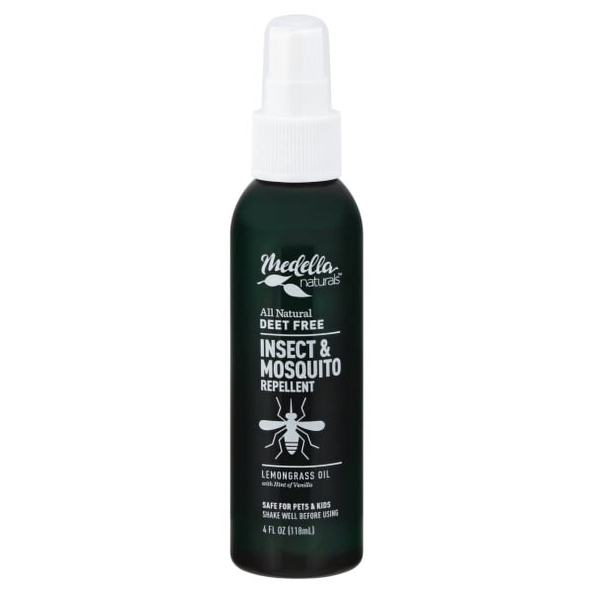 Medella Naturals All Natural DEET FREE Insect & Mosquito Repellent