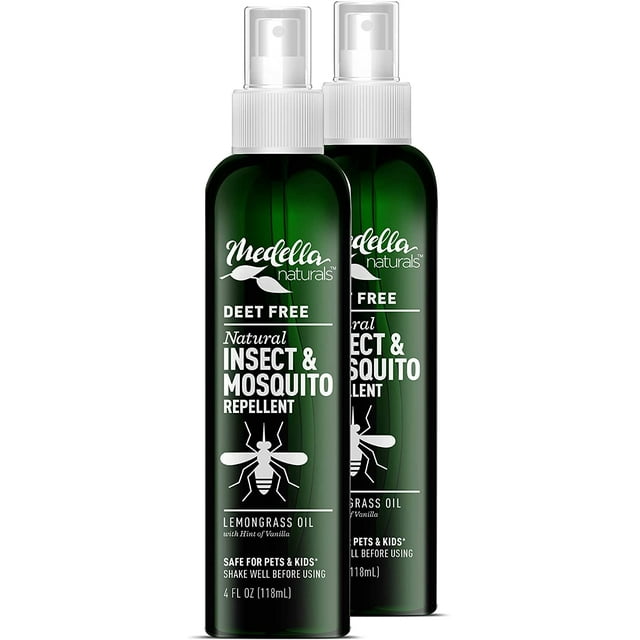 Medella Naturals Kid and Pet Friendly DEETFree AllNatural Insect