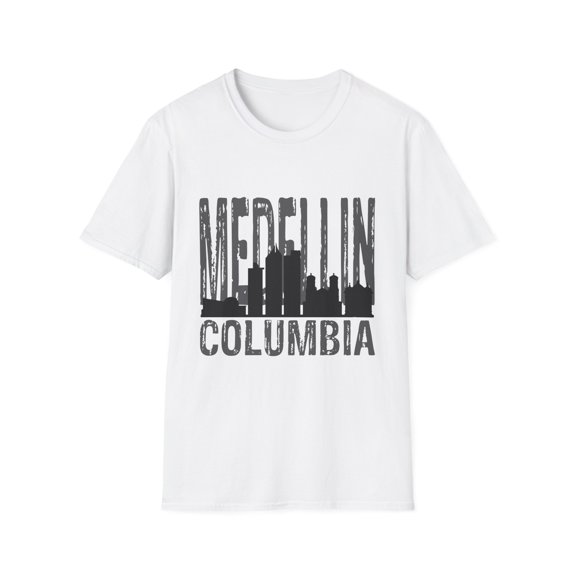Medellin Columbia Travel Adventure Humorous Hunting Solves Others Men Women Gifts Unisex Softstyle T-Shirt