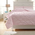thumbnail image 1 of Ashley Medera Twin Comforter Set in Rose, 1 of 2