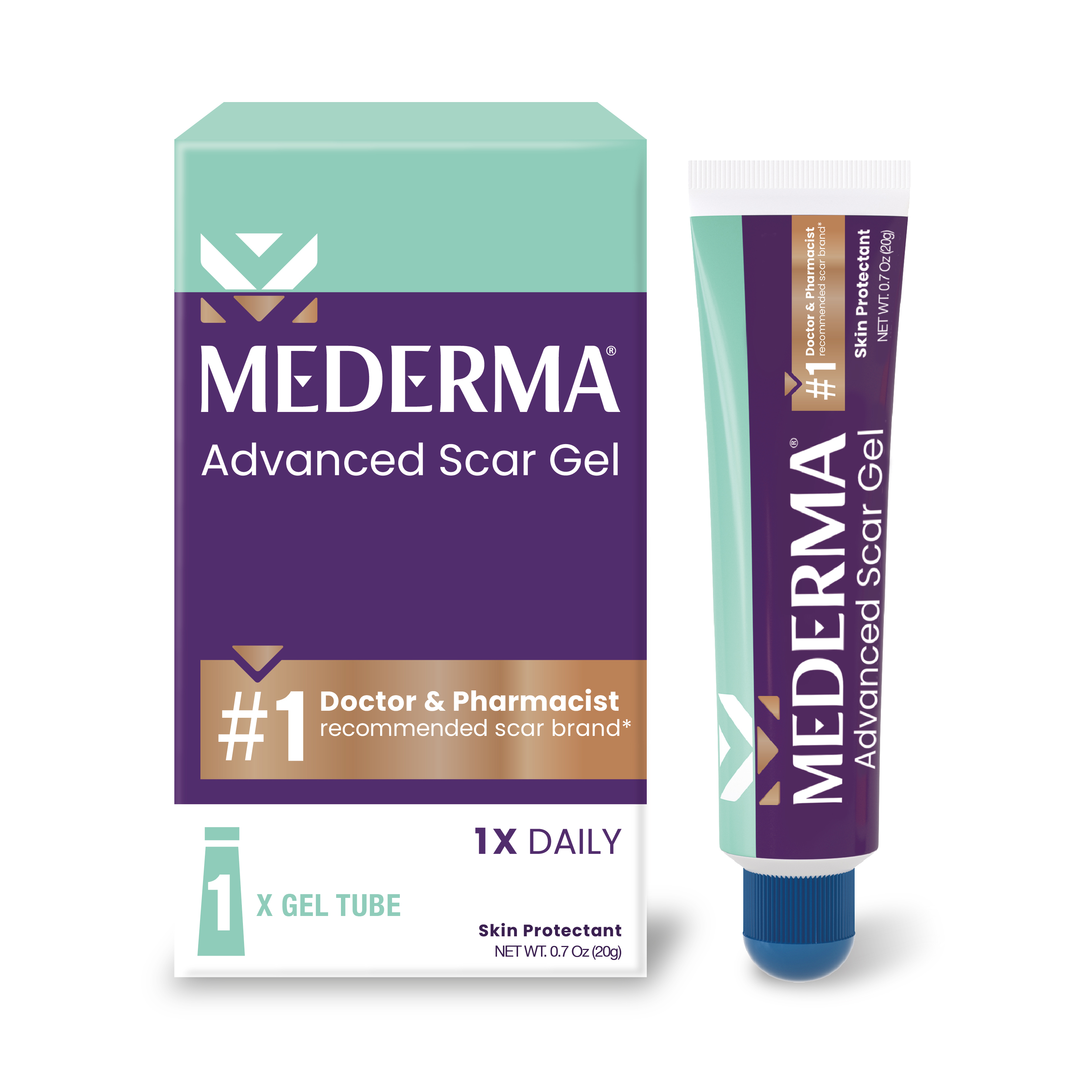 Mederma Advanced Scar Gel Scar Treatment, 0.70 oz (20g) - image 1 of 12