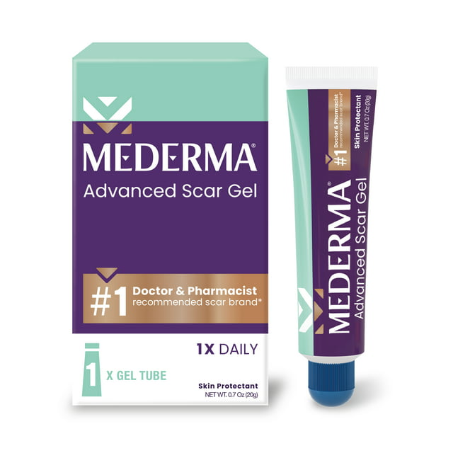 Mederma Advanced Scar Gel Scar Treatment, 0.70 oz (20g)