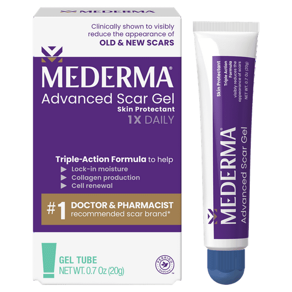 Mederma Advanced Scar Gel Scar Treatment, 0.7 oz