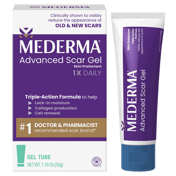 Mederma Advanced Scar Gel Scar Treatment, 1.76 oz
