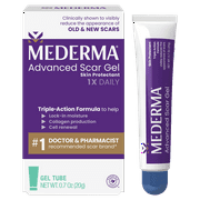 Mederma Advanced Scar Therapy Gel, Treats Old and New Scars, 0.70 oz (20g)