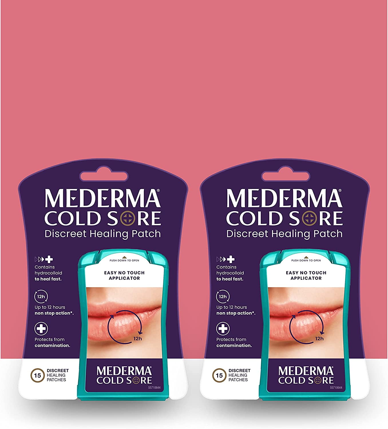 Mederma Cold Sore Discreet Healing Patch - A Patch That Protects and  conceals Cold Sores - Twin Pack 30ct (2X 15ct) 