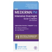 Mederma PM Intensive Overnight Scar Cream, Nighttime Scar Treatment, 1 Ounce