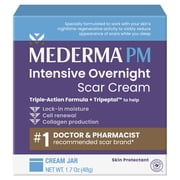 Mederma PM Intensive Overnight Scar Cream, Nighttime Scar Treatment, 1.7 Ounce