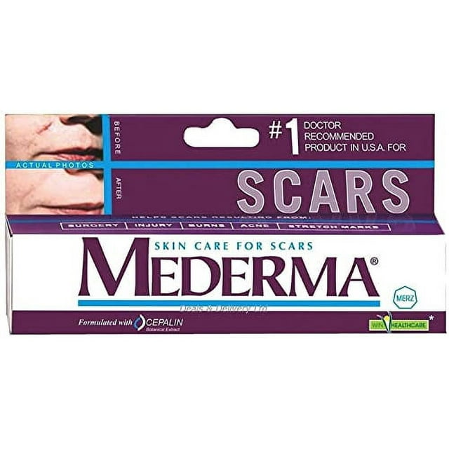 Mederma Healing Medicine Skin Care Effective for Scars from Surgery