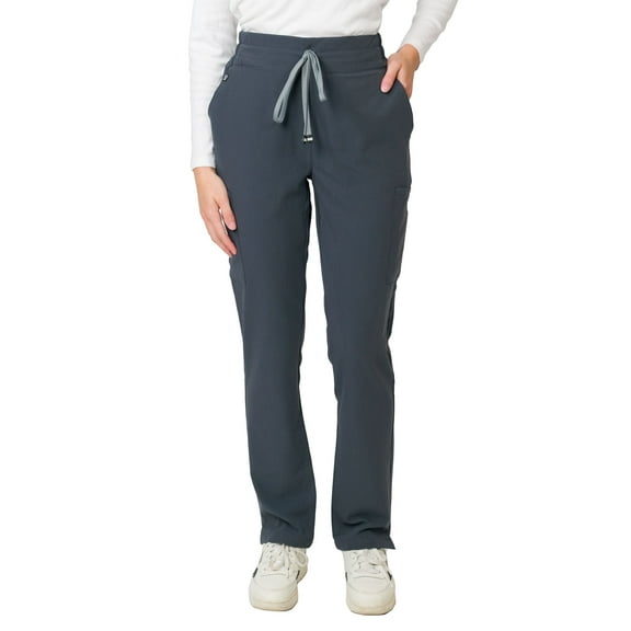 Medgear Women's Ariana Scrubs Pant in Mid-rise Slim Straight Fit