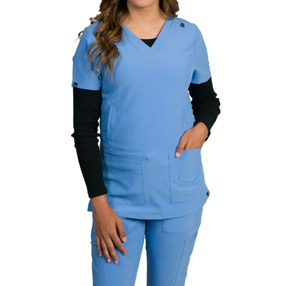 Medgear Fusion-Aspen Women's 5-Pocket Handwarmers Top