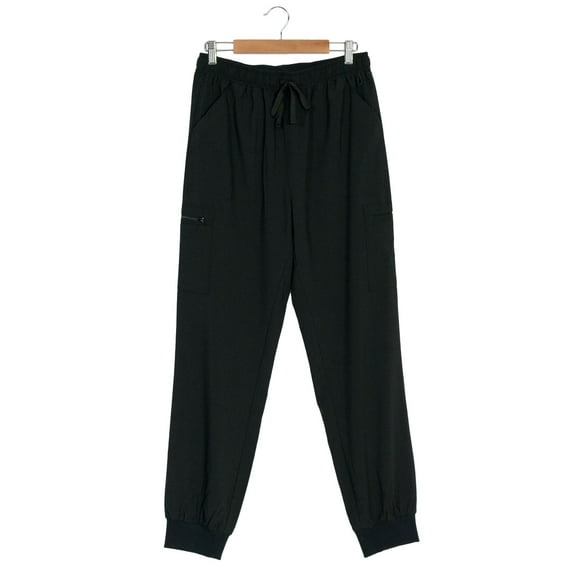 Medgear Joshua Men's 8-Pocket Rib Knit Cuffs Jogger Pants in 4-way Stretch