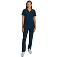 thumbnail image 1 of Medgear Liliana Women's Scrubs Set with 4-Pocket Top and Slim Straight Leg Pants, 1 of 6