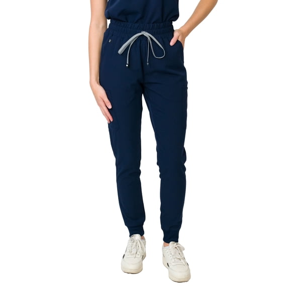 Medgear Madison Women’s Mid-rise Slim Jogger Scrub Pant