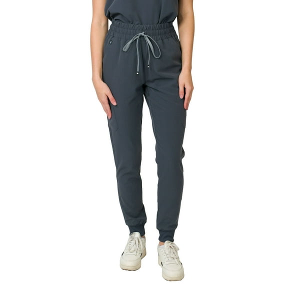 Medgear Madison Women's Mid-rise Slim Jogger Scrub Pant