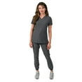 thumbnail image 1 of Medgear Olivia Women's Scrubs Set, 4-Pocket Top and Gathered Jogger Pants, 1 of 6