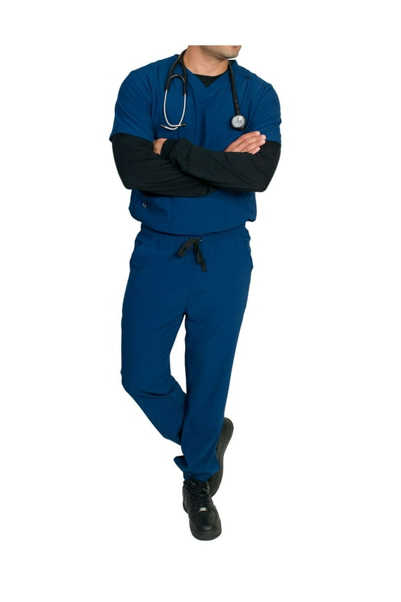 Orion Men's 4-Pocket Top Rib Knit Cuff Jogger Set