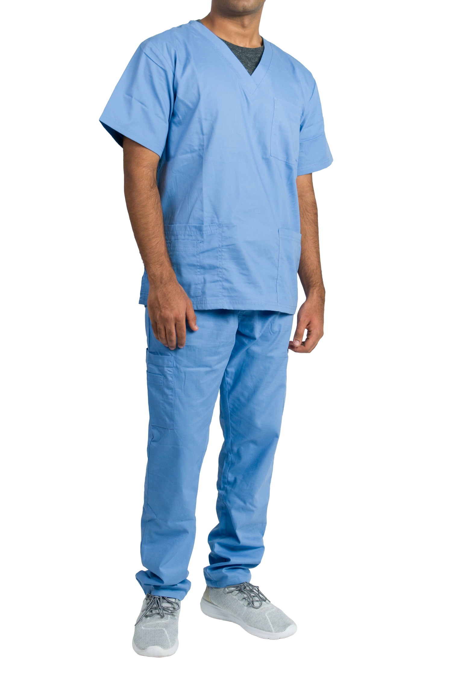 Medgear Scrubs Set Unisex, Cargo Pants, V-Neck Philippines Ubuy