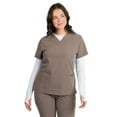 thumbnail image 1 of Medgear Sofia Women's Slim Scrubs Top with 3 Pockets, 1 of 4