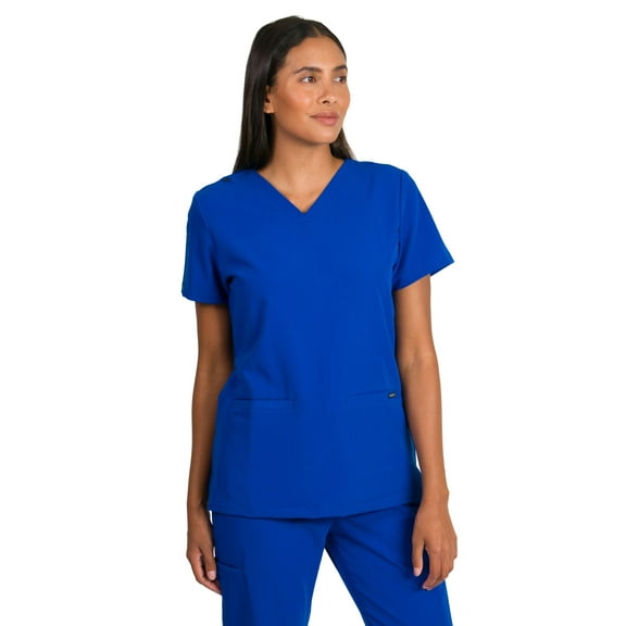 Medgear Sofia Women's Slim Scrubs Top with 3 Pockets