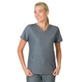 thumbnail image 1 of Medgear Sofia Women's Slim Scrubs Top with 3 Pockets, 1 of 4