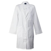 Medgear White Lab Coat 39" for Women, Long Sleeve & 3 Pockets 302-N13