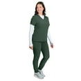 thumbnail image 1 of Medgear Women's 4-Way Stretch 12-Pocket Jogger Scrub Set, 1 of 5