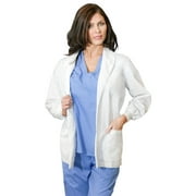 Medgear Women's 27" Lab Jacket, Shawl Collar, Cuffed Sleeves Lab Coat 311