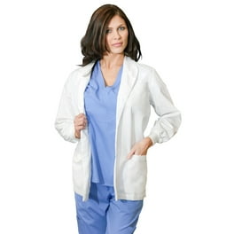 Medgear Women s 33 Lab Coat Long Sleeve White Walmart