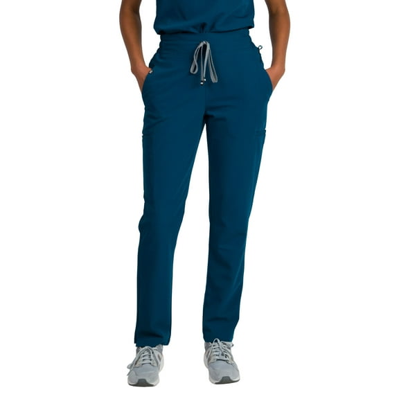 Medgear Women's Ariana Scrubs Pant in Mid-rise Slim Straight Fit