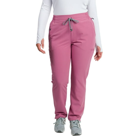 Medgear Women's Ariana Scrubs Pant in Mid-rise Slim Straight Fit