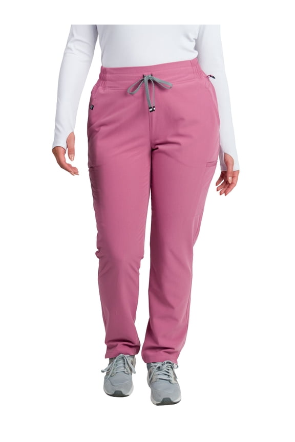 Women's Ariana Scrubs Pant in Mid-rise Slim Straight Fit