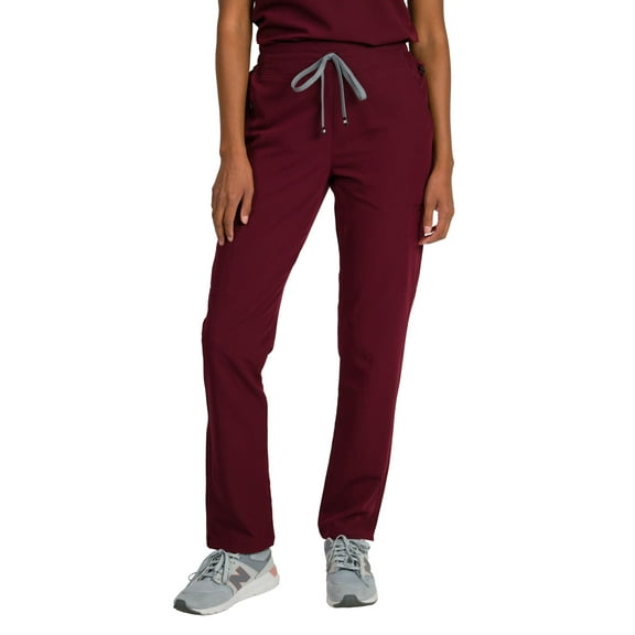 Medgear Women's Ariana Scrubs Pant in Mid-rise Slim Straight Fit