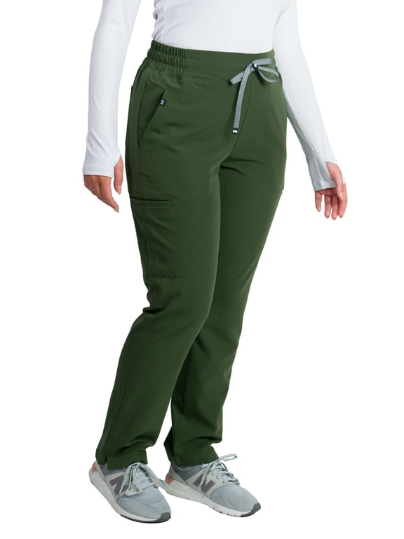 Women's Ariana Scrubs Pant in Mid-rise Slim Straight Fit