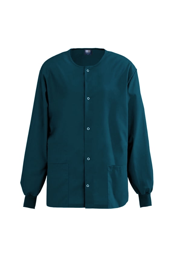 Women's Scrub Jacket with Snap Front