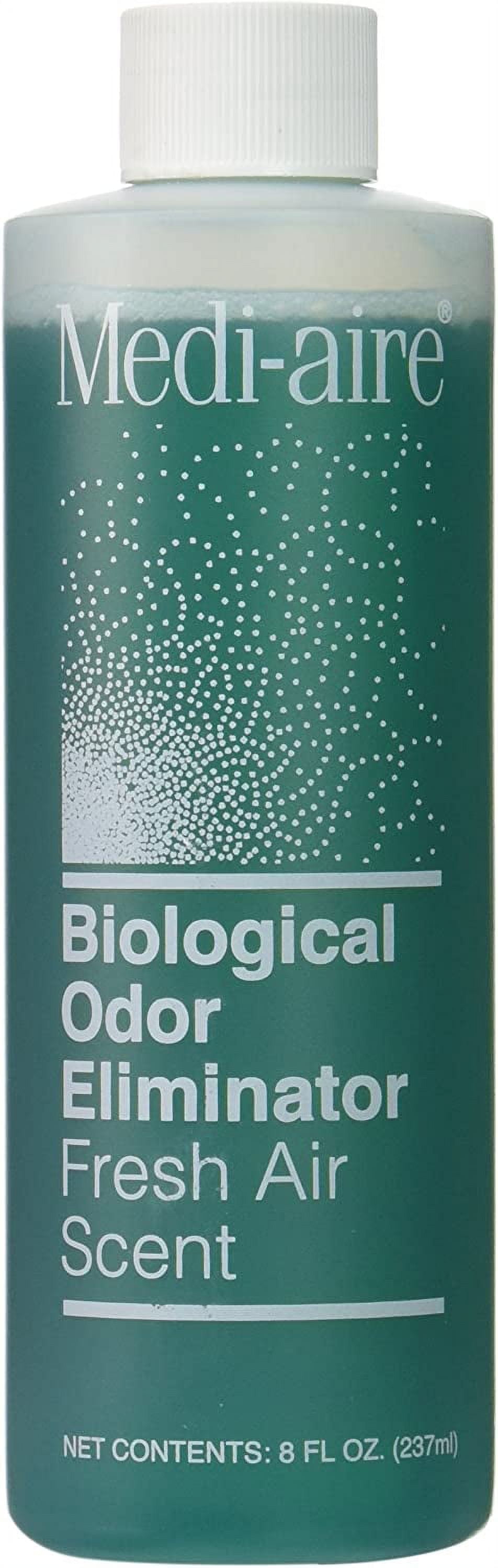 Medi-Aire Biological Odor Eliminator, 8 Oz. Refill Bottle, Fresh Air Scented, 1ct