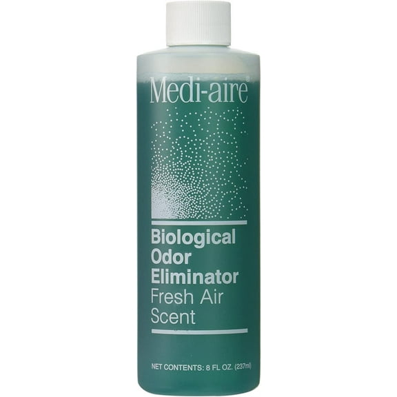 Medi-Aire Biological Odor Eliminator, 8 Oz. Refill Bottle, Fresh Air Scented, 1ct