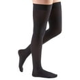 thumbnail image 1 of Medi Comfort Closed Toe Thigh Highs w/Silicone Dot Band - 30-40 mmHg   Ebony III  Reg 191-III-EBONY, 1 of 2