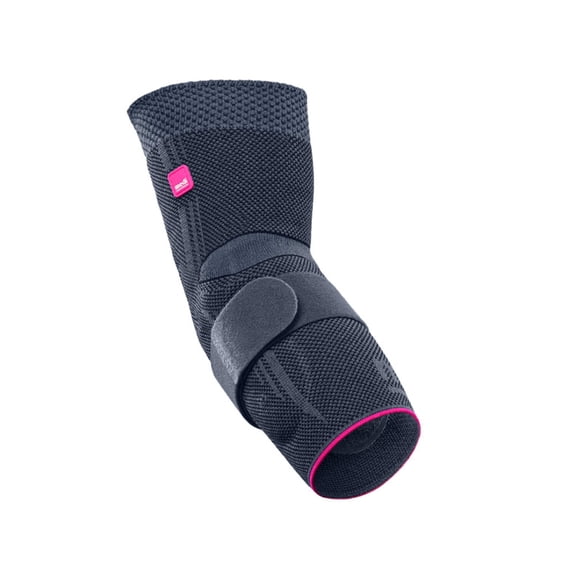medi Epicomed Elbow Support w/Accu-Pressure Silicone Insert, II, Silver